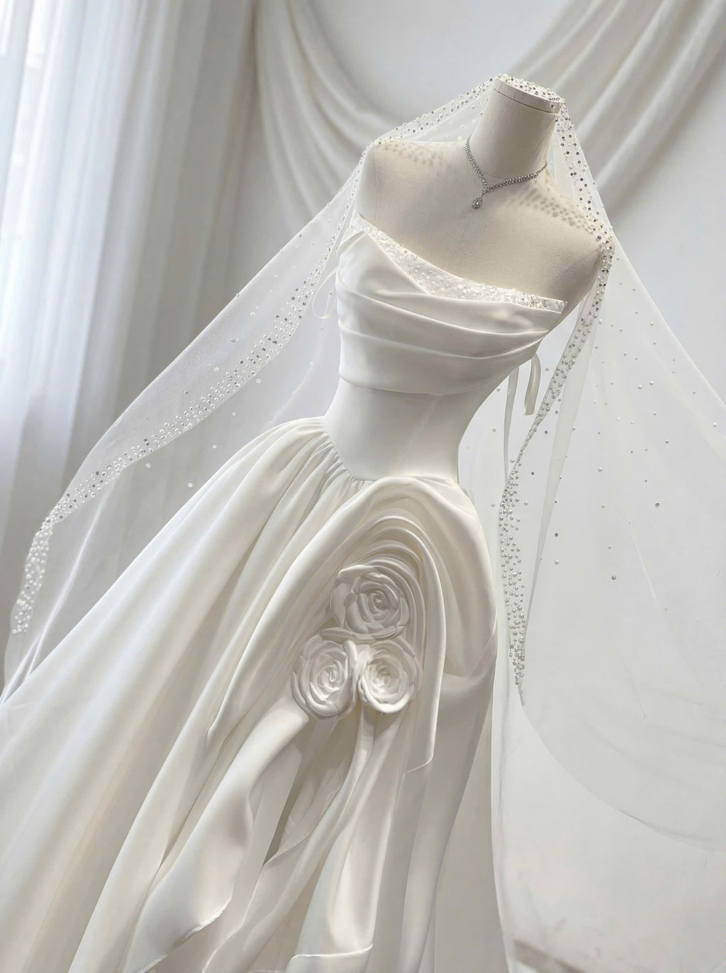 Lace Wedding Dress – Elegant A-line Bridal Gown